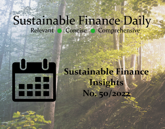 Barclays increased its sustainable finance target for 2030, Climate Asset Management closes over $650 million for Natural Capital projects, M&G invests £200m into two impact funds, ISSB will consider nature-related standards and disclosures, The EBA publishes its roadmap on sustainable finance, FCA announced ESG Advisory Committee to its Board, MSCI launches new tool to assess biodiversity and deforestation risks in portfolios, HSBC will end the financing of new oil and gas fields