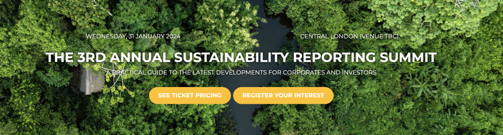 Annual Sustainability Reporting Summit 2024