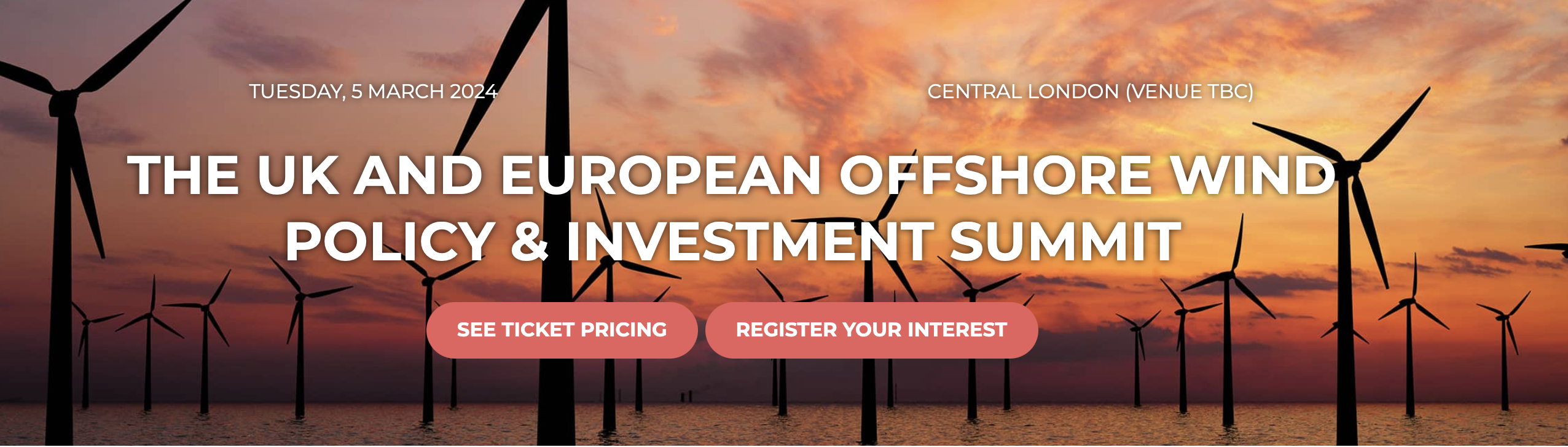 UK And European Offshore Wind Policy & Investment Summit